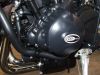 Kryt motoru, levý, TRIUMPH DAYTONA 675 / STREET TRIPLE, černý